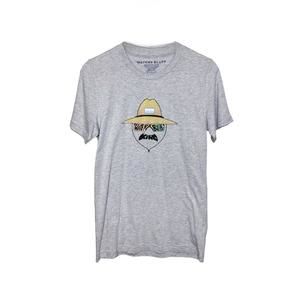 NEW WATERS BLUFF men's king logo short sleeve tee in grey